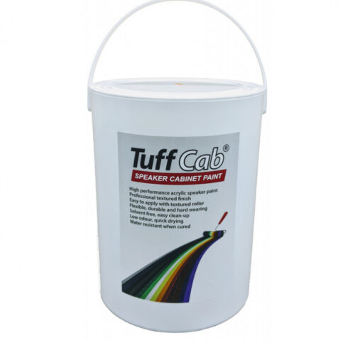 TUFFCAB5CL, speakerverf, luidsprekerverf, cabinet paint