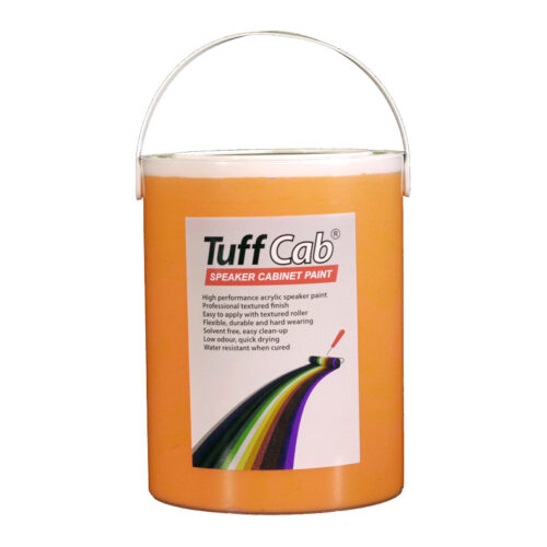 TUFFCAB5OR2004, luidsprekerverf, speakerverf, cabinet paint
