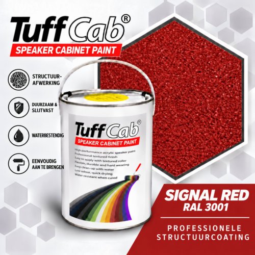 Tuffcab Signal Red RAL3001