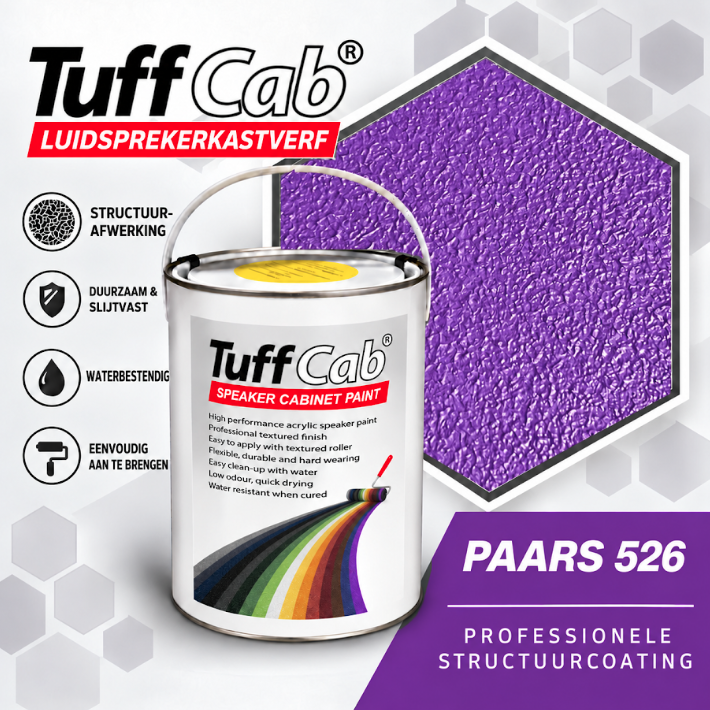 Tuffcab Speakerpaint luidsprekerverf Paars 526